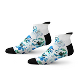 2pk Blues White Tab Socks