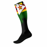 Zimbabwe Knee High Socks